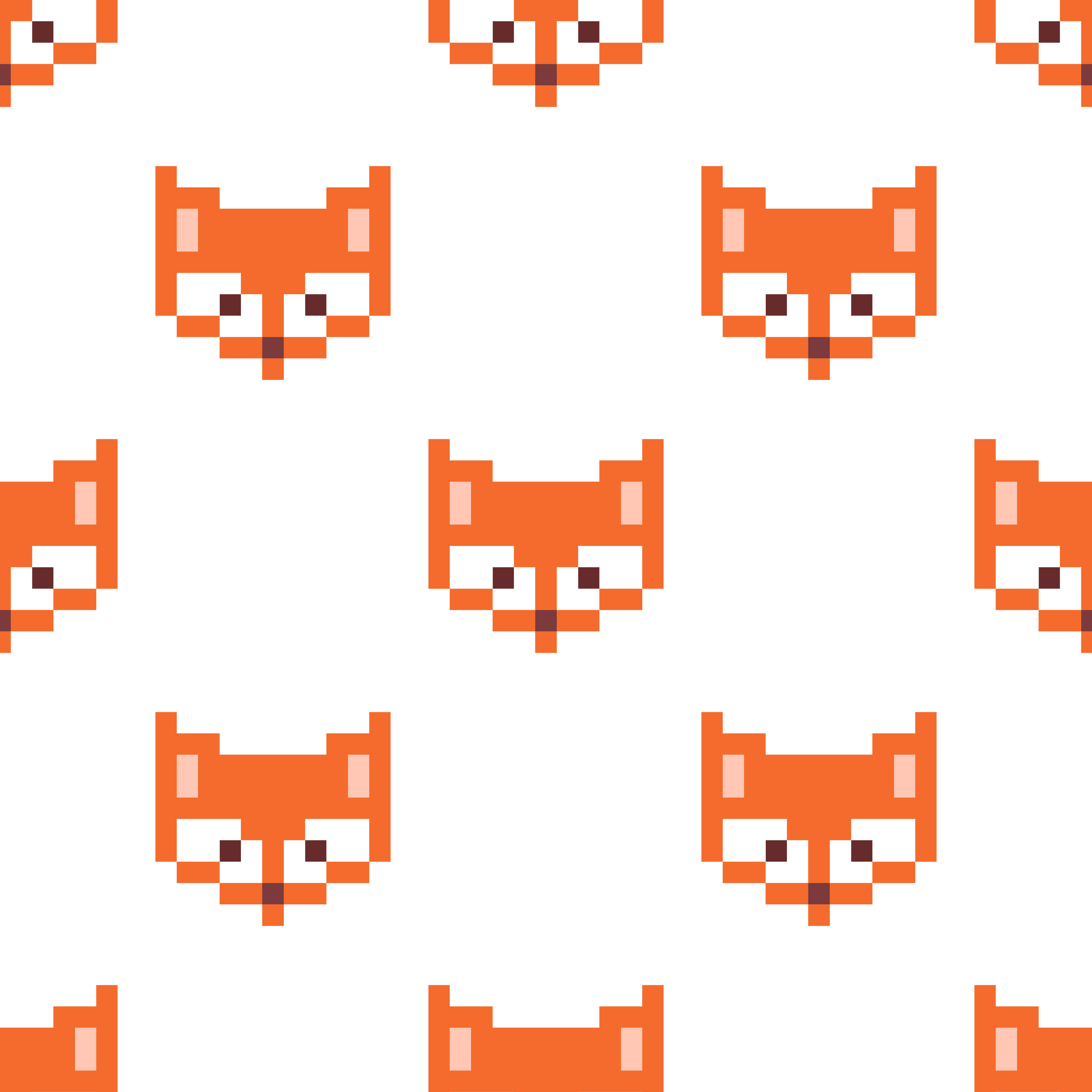 Pixel fox